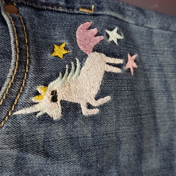 NWT Girl's 2T Jean Overalls - Picture 4 of 6